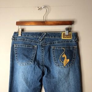 Baby phat straight leg jeans size 9